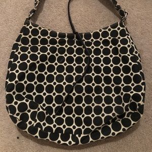 Black and White shoulder bag